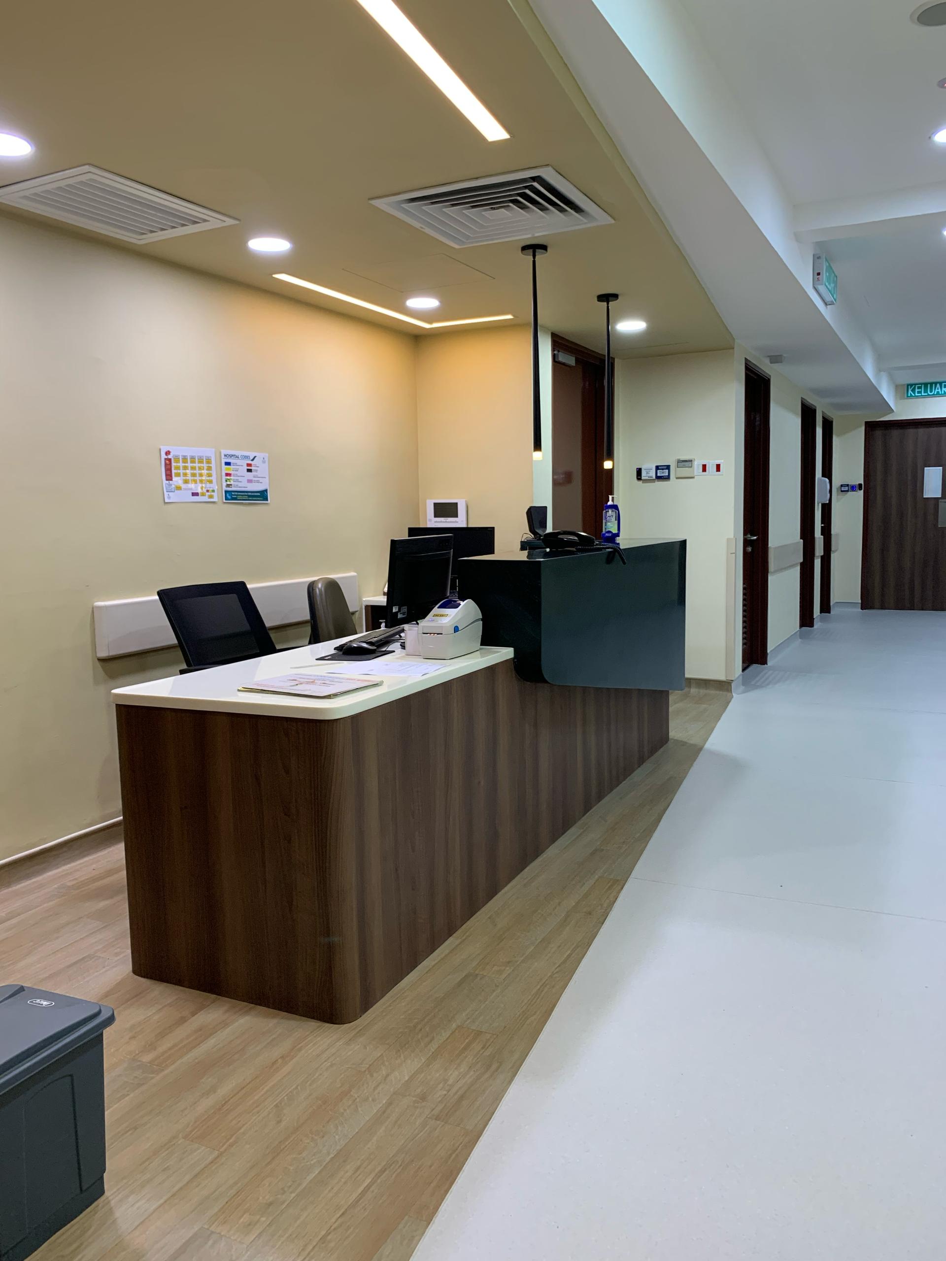 Custom Ward Reception Desk