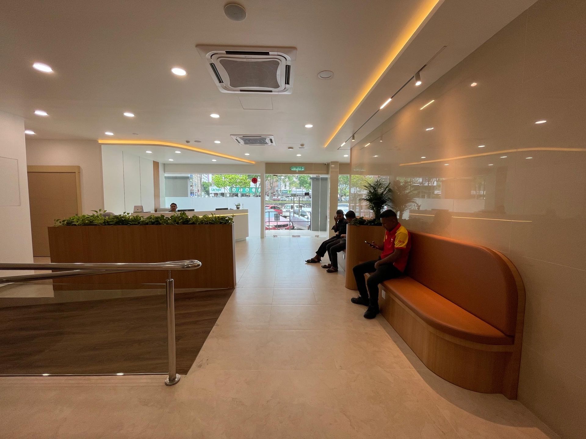 Main Entrance and Seating